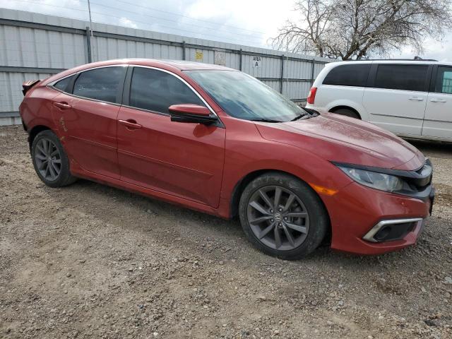 19XFC1F76KE005340 - 2019 HONDA CIVIC EXL RED photo 4