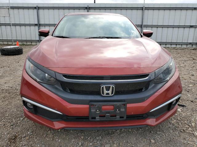 19XFC1F76KE005340 - 2019 HONDA CIVIC EXL RED photo 5