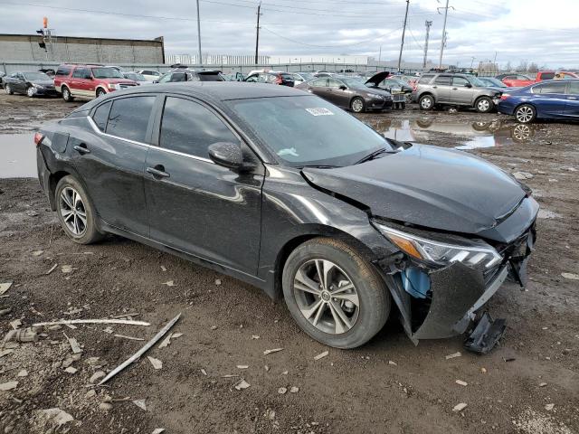 3N1AB8CV6PY303002 - 2023 NISSAN SENTRA SV BLACK photo 4