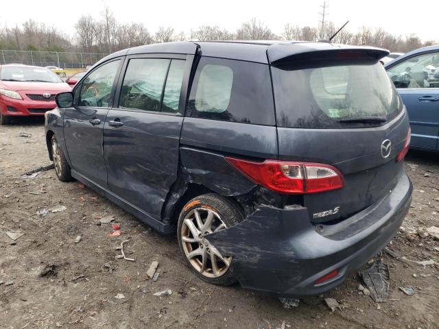 JM1CW2DL2C0142494 - 2012 MAZDA 5 GRAY photo 2