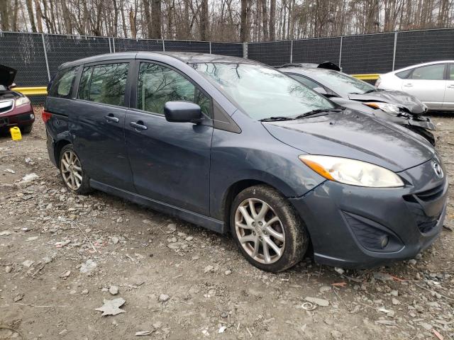 JM1CW2DL2C0142494 - 2012 MAZDA 5 GRAY photo 4