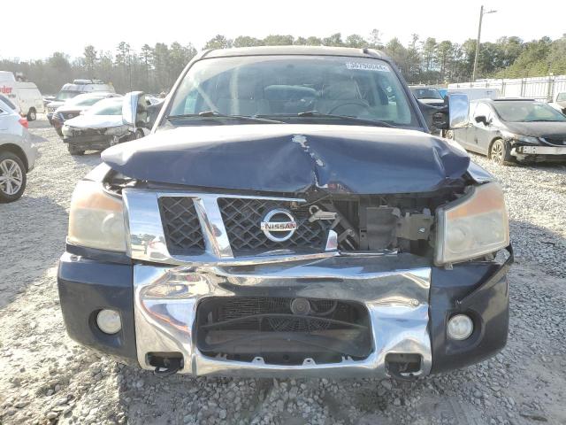 1N6BA07D98N312909 - 2008 NISSAN TITAN XE BLUE photo 5