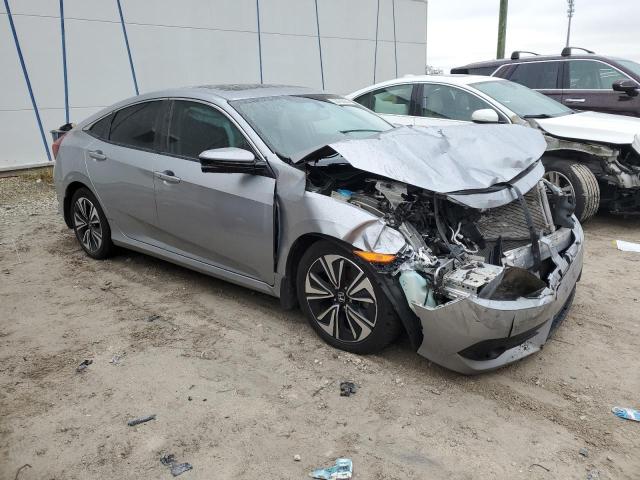19XFC1F7XGE044228 - 2016 HONDA CIVIC EXL ვერცხლისფერი ფოტო 4