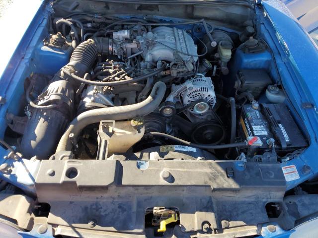1FAFP4040WF274262 - 1998 FORD MUSTANG BLUE photo 11
