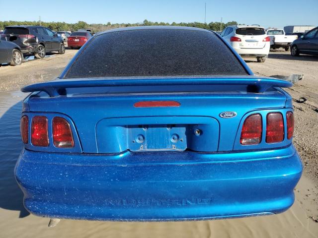 1FAFP4040WF274262 - 1998 FORD MUSTANG BLUE photo 6