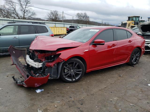 19UUB3F66JA001904 - 2018 ACURA TLX TECH+A RED photo 1