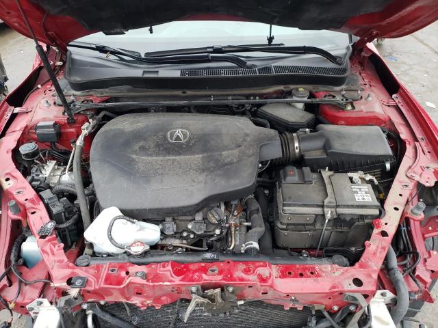 19UUB3F66JA001904 - 2018 ACURA TLX TECH+A RED photo 11