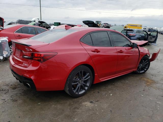 19UUB3F66JA001904 - 2018 ACURA TLX TECH+A RED photo 3