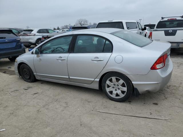 19XFA1F54BE036560 - 2011 HONDA CIVIC LX GRAY photo 2