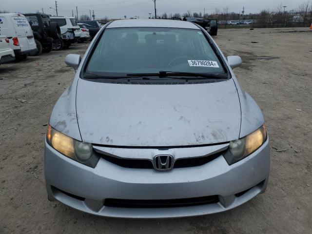 19XFA1F54BE036560 - 2011 HONDA CIVIC LX GRAY photo 5