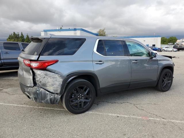 1GNERFKW8MJ127537 - 2021 CHEVROLET TRAVERSE LS GRAY photo 3