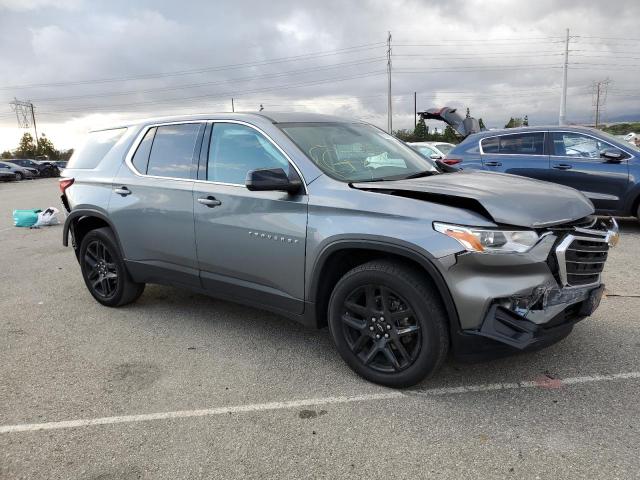 1GNERFKW8MJ127537 - 2021 CHEVROLET TRAVERSE LS GRAY photo 4