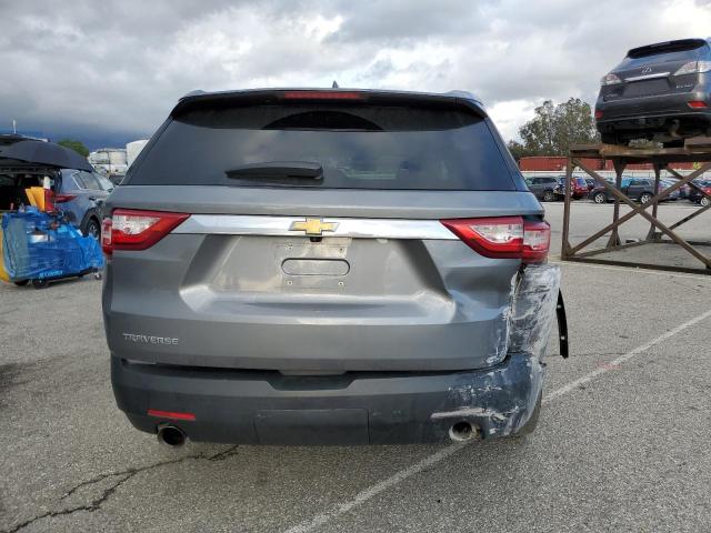 1GNERFKW8MJ127537 - 2021 CHEVROLET TRAVERSE LS GRAY photo 6