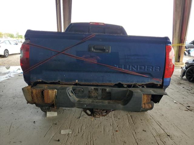 5TFRY5F13FX182127 - 2015 TOYOTA TUNDRA DOUBLE CAB SR/SR5 BLUE photo 6