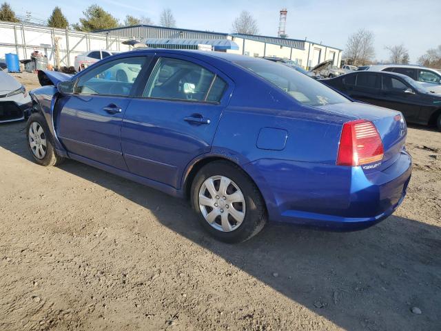 4A3AB36F66E045285 - 2006 MITSUBISHI GALANT ES MEDIUM BLUE photo 2