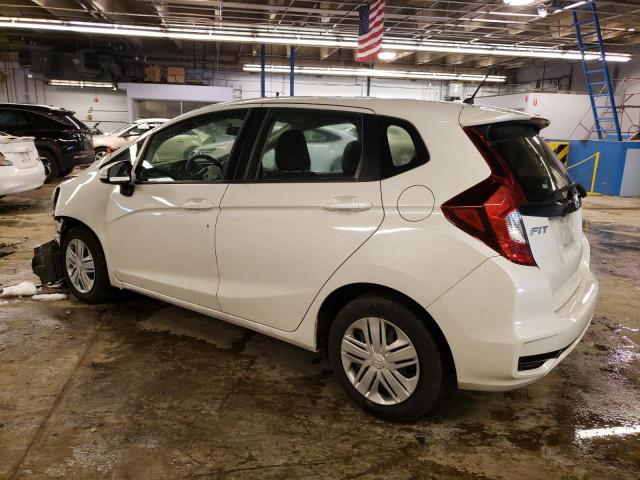 3HGGK5H48KM743004 - 2019 HONDA FIT LX WHITE photo 2