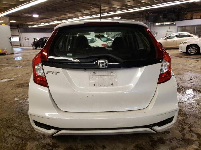 3HGGK5H48KM743004 - 2019 HONDA FIT LX WHITE photo 6