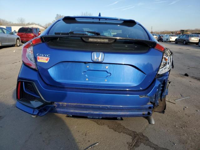 SHHFK7H6XLU422626 - 2020 HONDA CIVIC EX BLUE photo 6