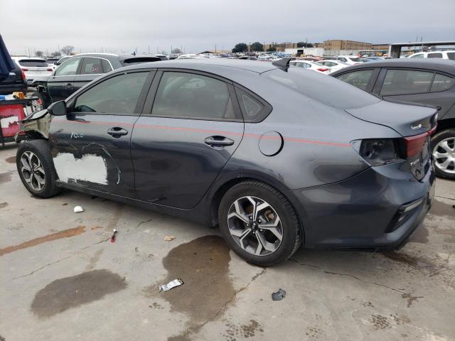 3KPF24AD4LE220282 - 2020 KIA FORTE FE GRAY photo 2