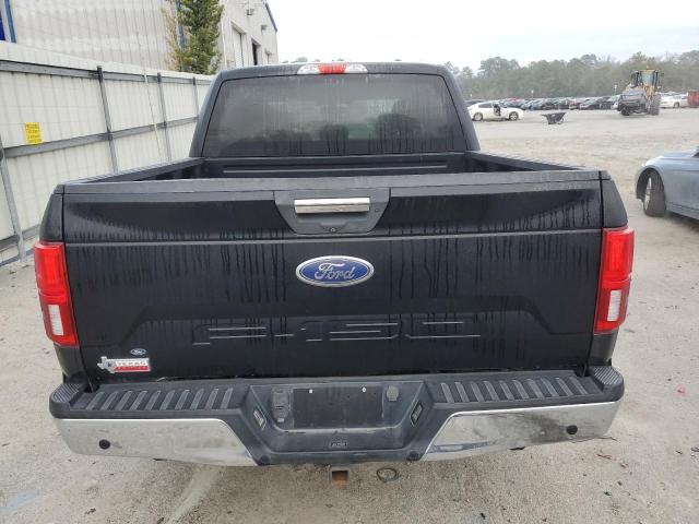 1FTEW1C58JFB94339 - 2018 FORD F-150 XLT SUPERCREW BLACK photo 6