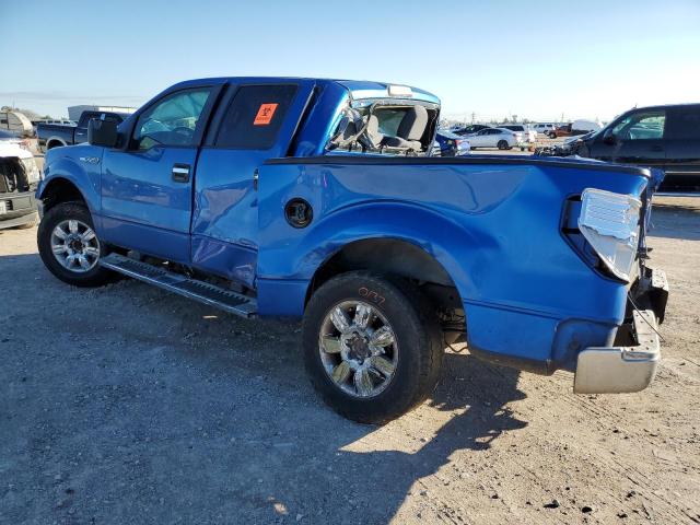 1FTFW1CF0CFA47352 - 2012 FORD F150 SUPERCREW BLUE photo 2