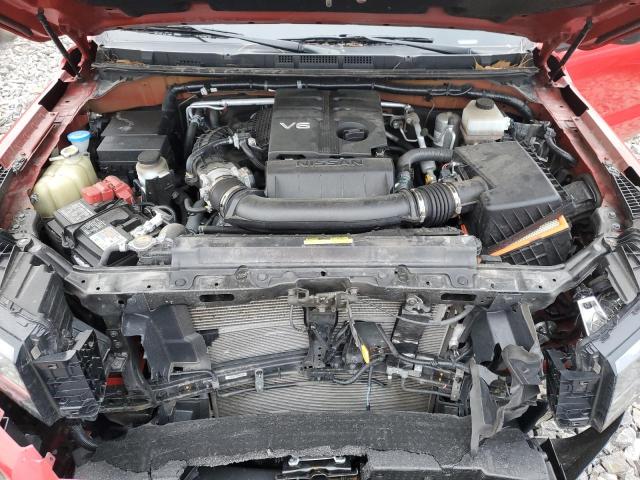 1N6ED1EK9NN694656 - 2022 NISSAN FRONTIER S RED photo 11