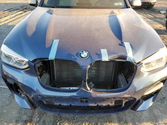 5UXTS3C56KLR72783 - 2019 BMW X3 XDRIVEM40I BLUE photo 12