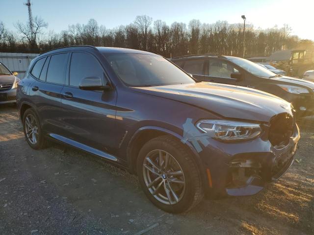 5UXTS3C56KLR72783 - 2019 BMW X3 XDRIVEM40I BLUE photo 4