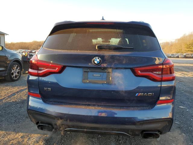 5UXTS3C56KLR72783 - 2019 BMW X3 XDRIVEM40I BLUE photo 6