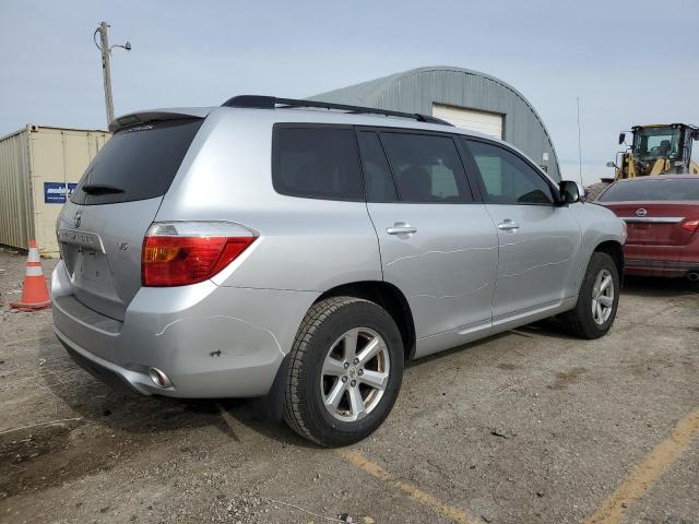 JTEDS41A292088718 - 2009 TOYOTA HIGHLANDER SILVER photo 3