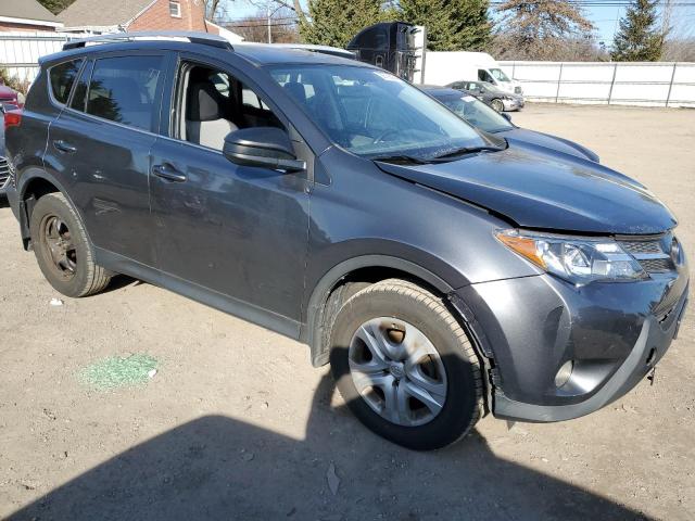 JTMBFREV7FD123862 - 2015 TOYOTA RAV4 LE CHARCOAL photo 4