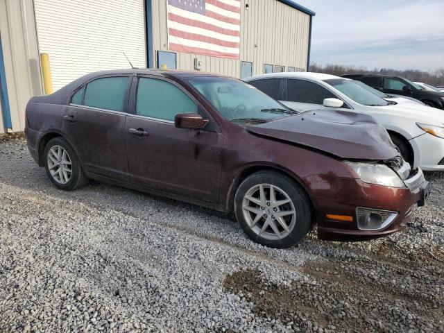 3FAHP0JA0CR175090 - 2012 FORD FUSION SEL MAROON photo 4