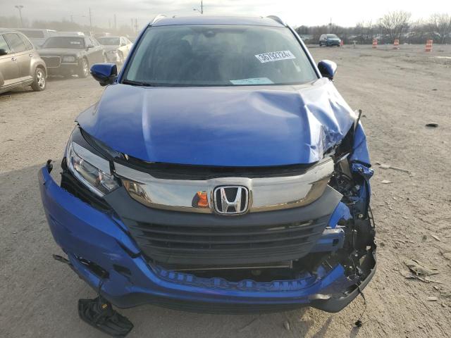 3CZRU6H58MM733859 - 2021 HONDA HR-V EX BLUE photo 5