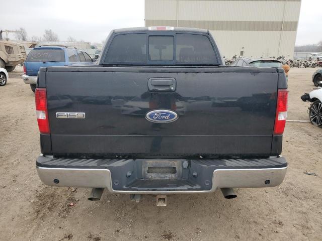 1FTPW125X5KE97274 - 2005 FORD F150 SUPERCREW BLACK photo 6