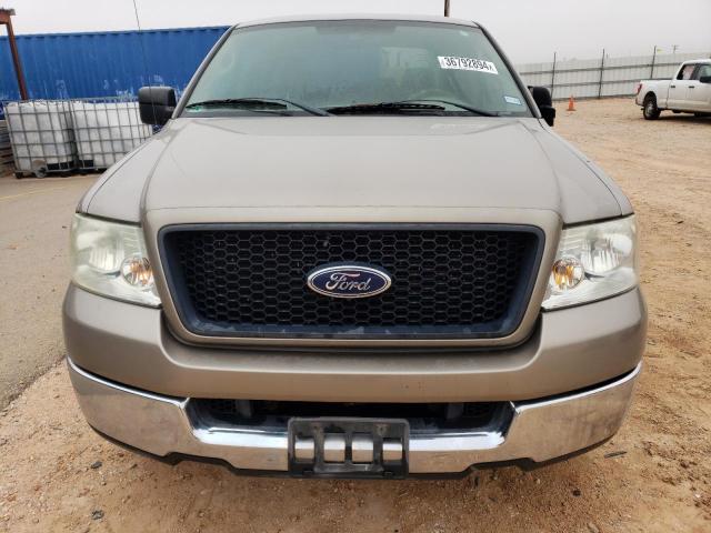 1FTPX12534NB11692 - 2004 FORD F150 TAN photo 5