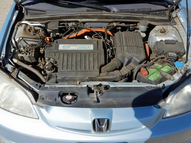 JHMES96683S030239 - 2003 HONDA CIVIC HYBRID  photo 7