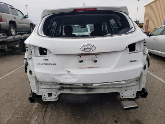 5NMZU3LB7HH015830 - 2017 HYUNDAI SANTA FE S WHITE photo 6