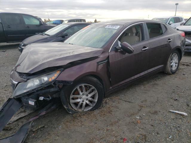 5XXGM4A76CG059868 - 2012 KIA OPTIMA LX MAROON photo 1