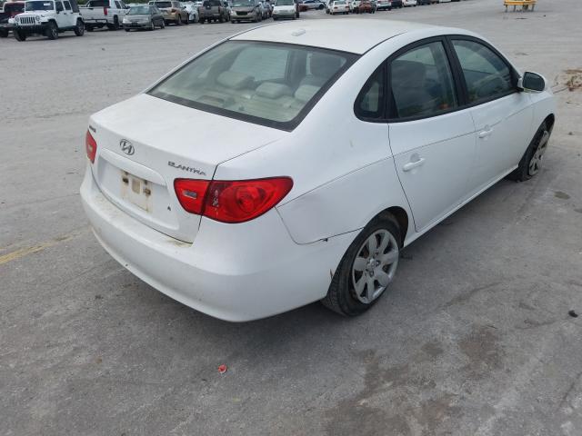 KMHDU46D08U489958 - 2008 HYUNDAI ELANTRA GLS  photo 4