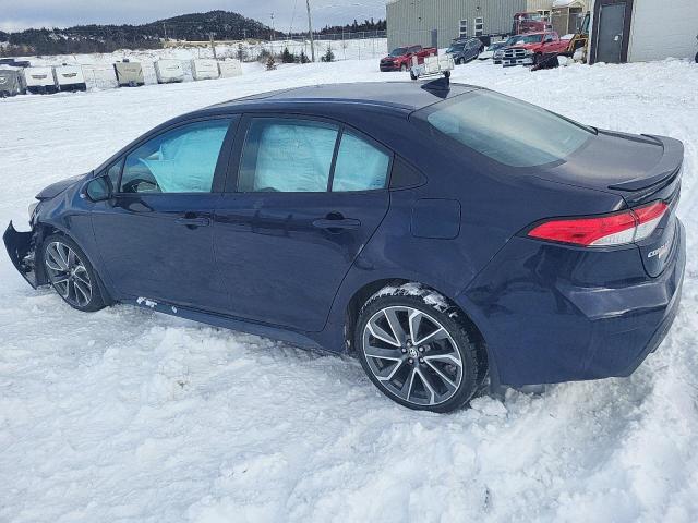 5YFB4MBE0MP083440 - 2021 TOYOTA COROLLA SE BLUE photo 2