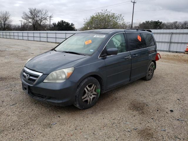 5FNRL38705B076246 - 2005 HONDA ODYSSEY EXL GRAY photo 1