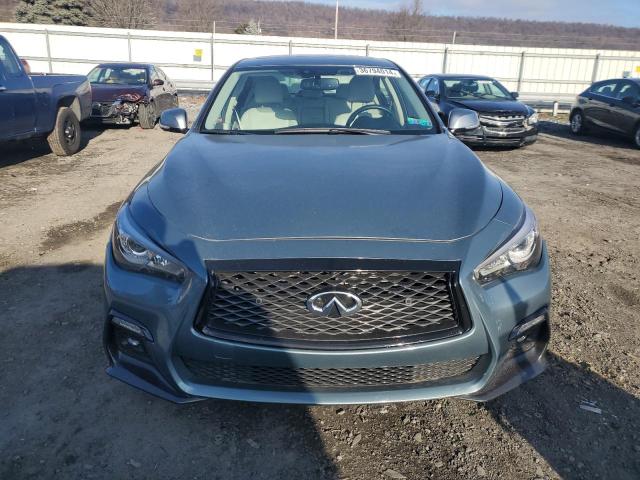 JN1EV7AR8KM553247 - 2019 INFINITI Q50 LUXE GRAY photo 5