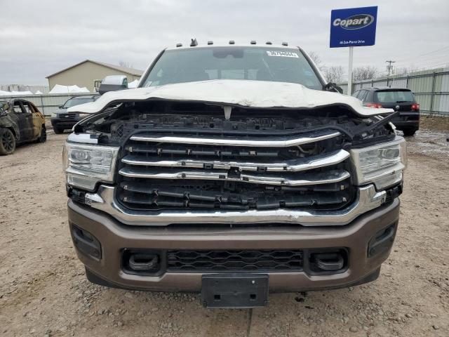 3C63RRKL7KG715538 - 2019 RAM 3500 LONGHORN WHITE photo 5