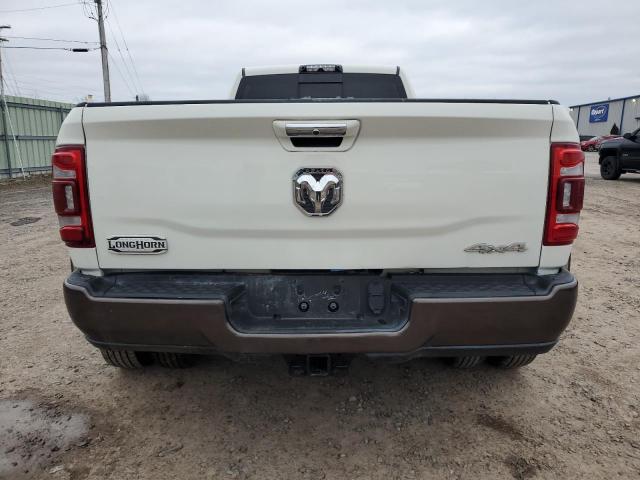 3C63RRKL7KG715538 - 2019 RAM 3500 LONGHORN WHITE photo 6