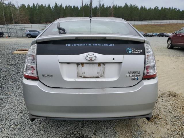 JTDKB20U397852896 - 2009 TOYOTA PRIUS SILVER photo 6