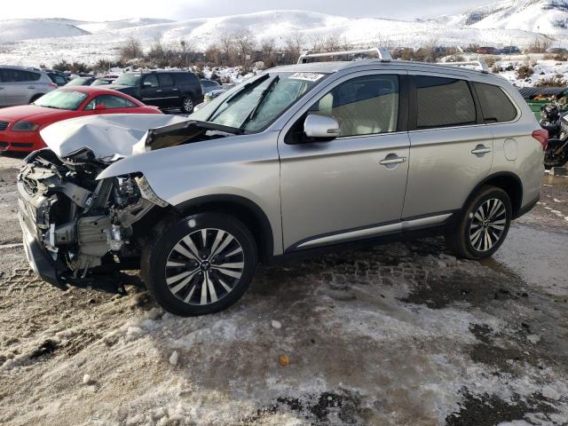 JA4AZ3A38KZ013530 - 2019 MITSUBISHI OUTLANDER SE SILVER photo 1