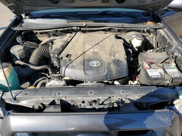 5TFJU4GN6DX048553 - 2013 TOYOTA TACOMA DOUBLE CAB PRERUNNER CHARCOAL photo 11