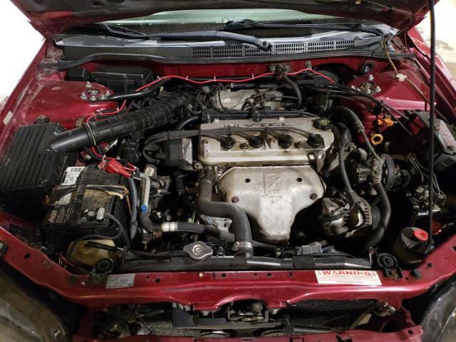 1HGCG56622A100567 - 2002 HONDA ACCORD EX BURGUNDY photo 11