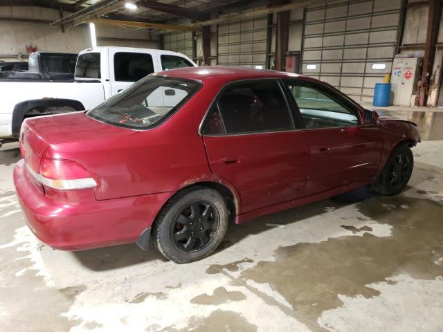 1HGCG56622A100567 - 2002 HONDA ACCORD EX BURGUNDY photo 3