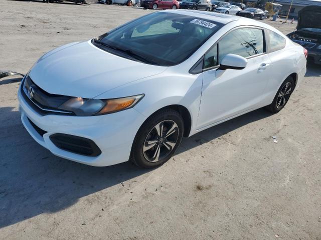 2HGFG3B85EH502503 - 2014 HONDA CIVIC EX WHITE photo 1